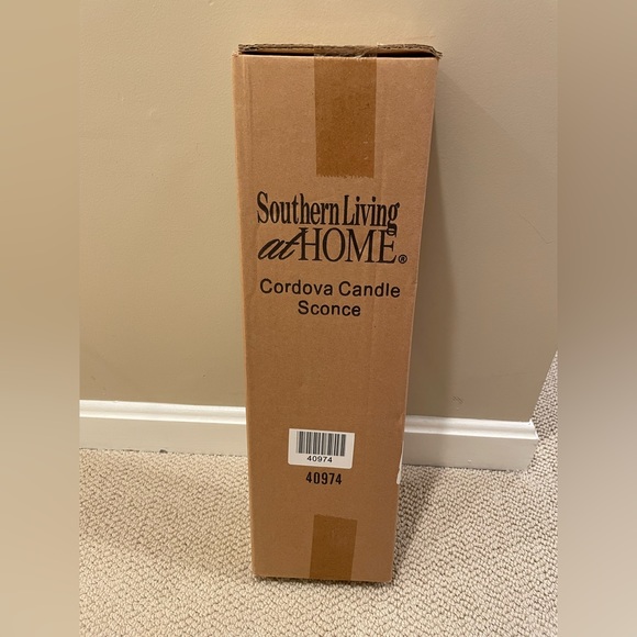 NEW IN BOX - pair of Southern Loving at Home Cordova Candle Sconce - Picture 3 of 4